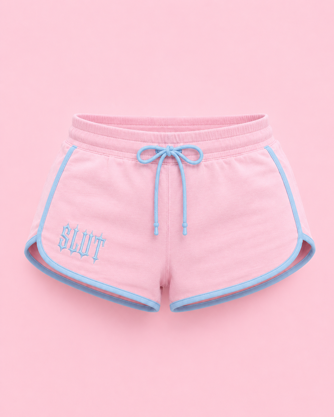Light Pink Cropped Zip Track Jacket alternate view