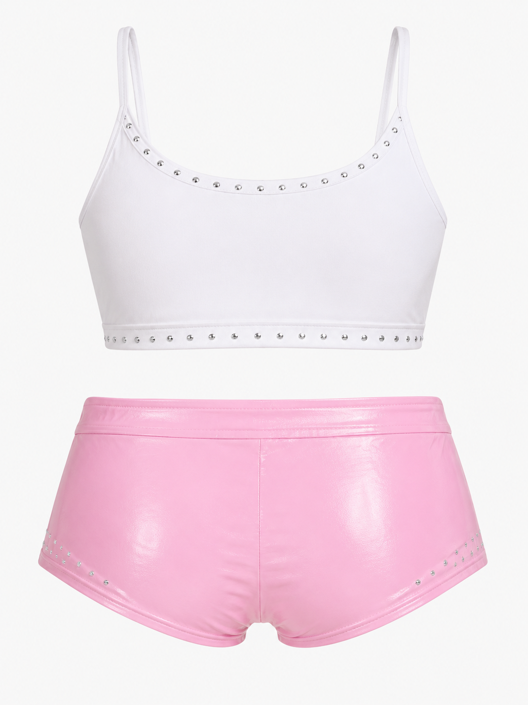 Pink Patent Puffer 3-Piece Set Alternate